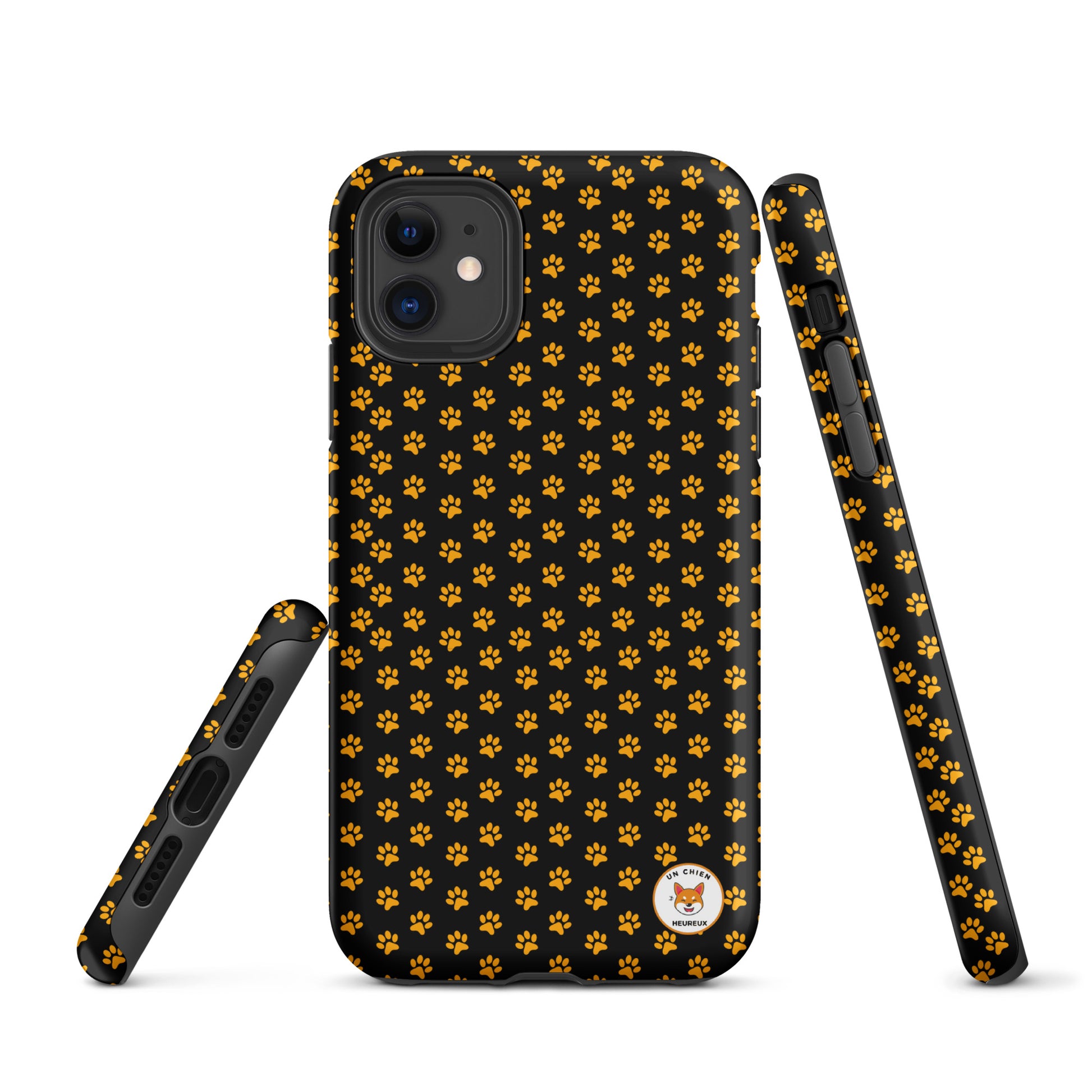 Coque Personnalisée tous les côtés, pattes jaunes
