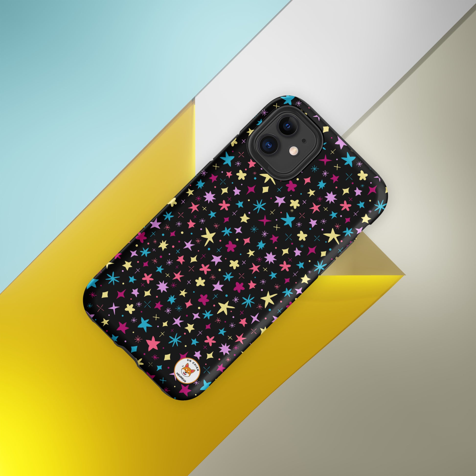 Coque de téléphone étoiles couleurs