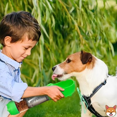 Gourde pour chien légère 