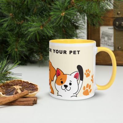 Mug personnalise magique jaune